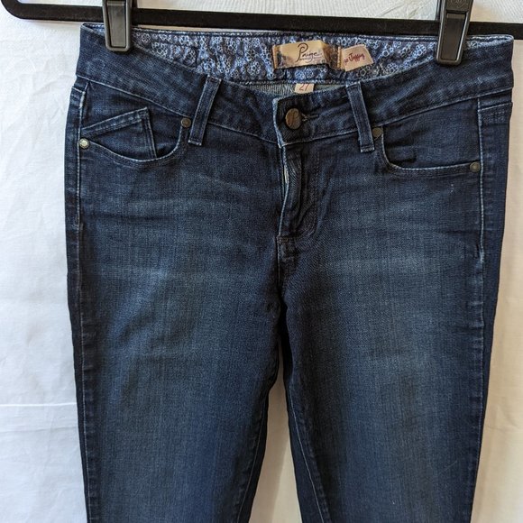 Paige Verdugo Dark Wash Jegging Skinny Jeans Size 27 - Picture 7 of 14